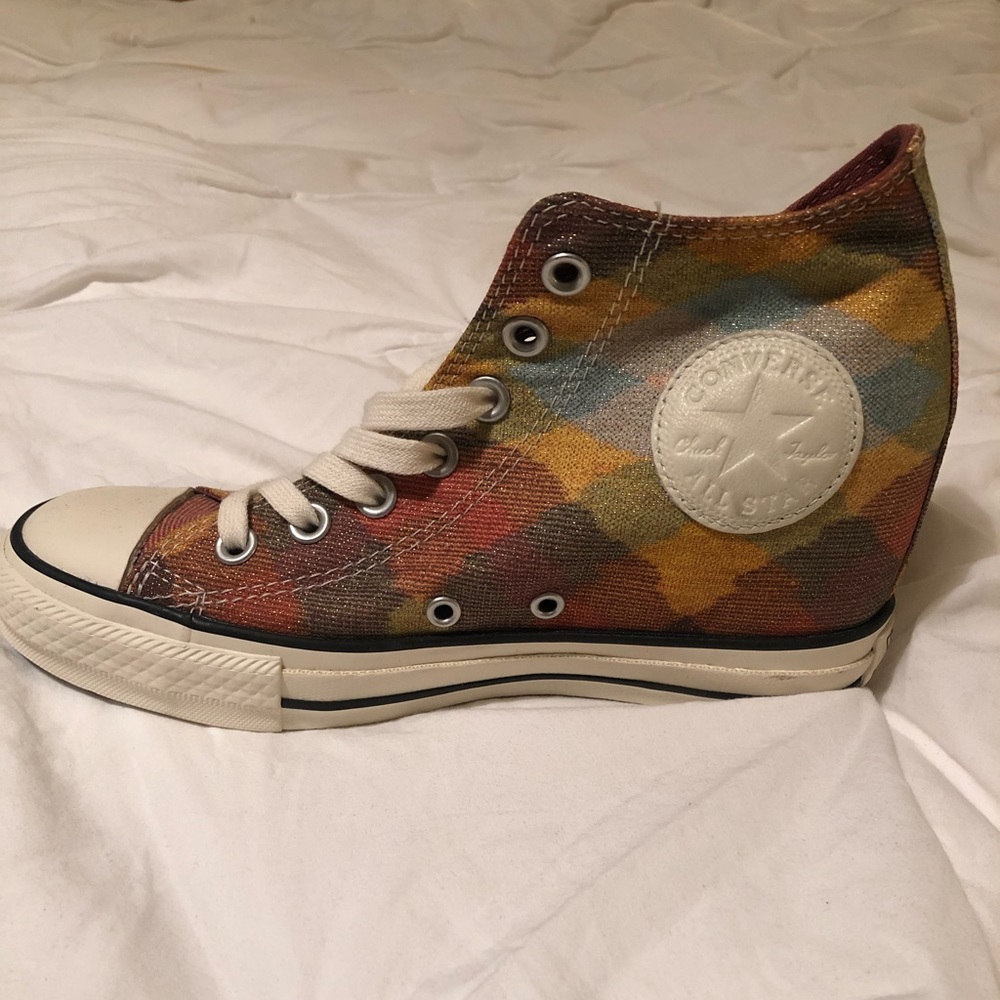 Converse + Mossimo High Top Wedge Sneaker 7.5